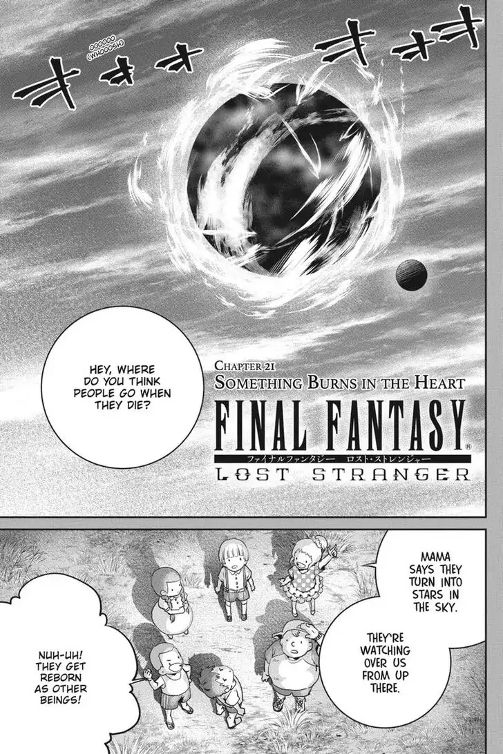 Read Final Fantasy Lost Stranger EN Manga Online
