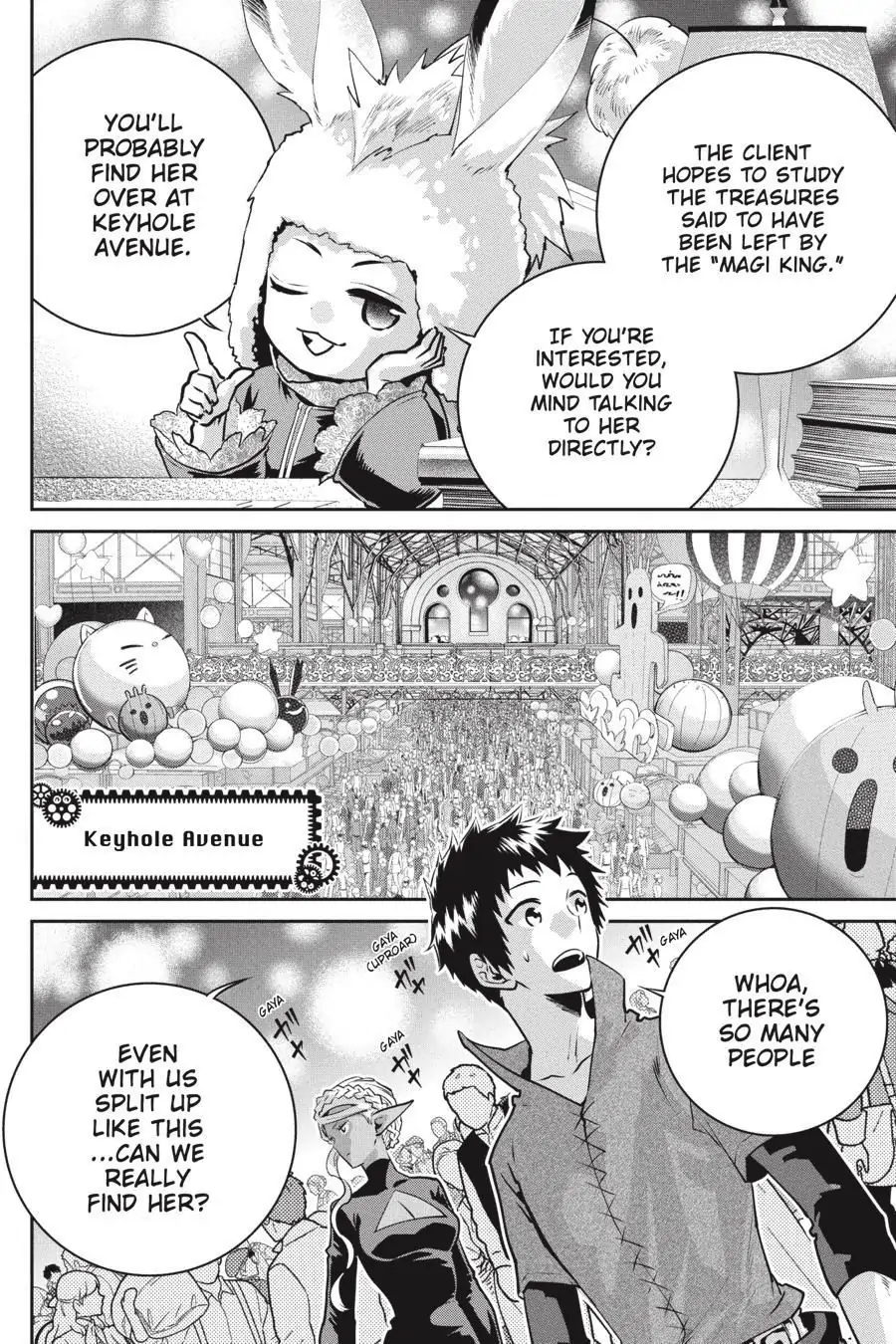 Read Final Fantasy Lost Stranger EN Manga Online