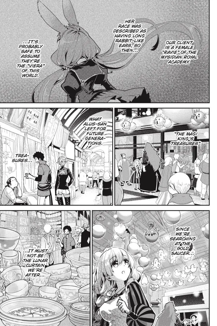 Read Final Fantasy Lost Stranger EN Manga Online