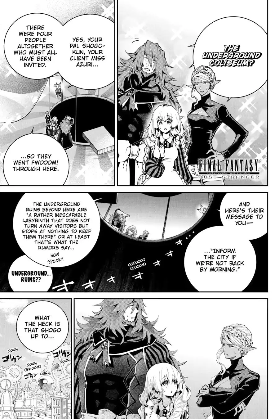 Read Final Fantasy Lost Stranger EN Manga Online