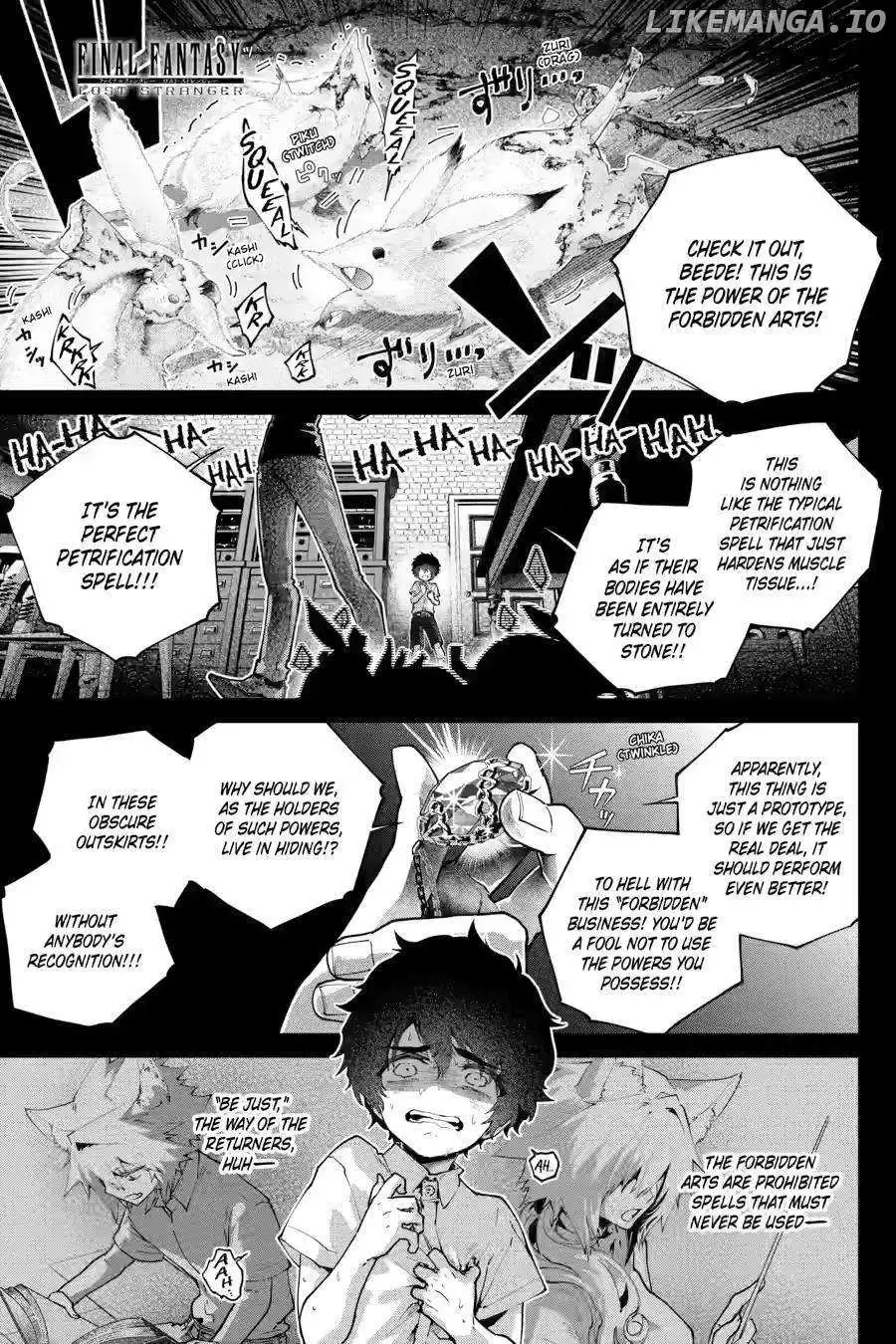 Read Final Fantasy Lost Stranger EN Manga Online