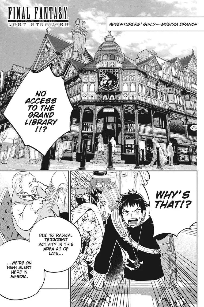 Read Final Fantasy Lost Stranger EN Manga Online