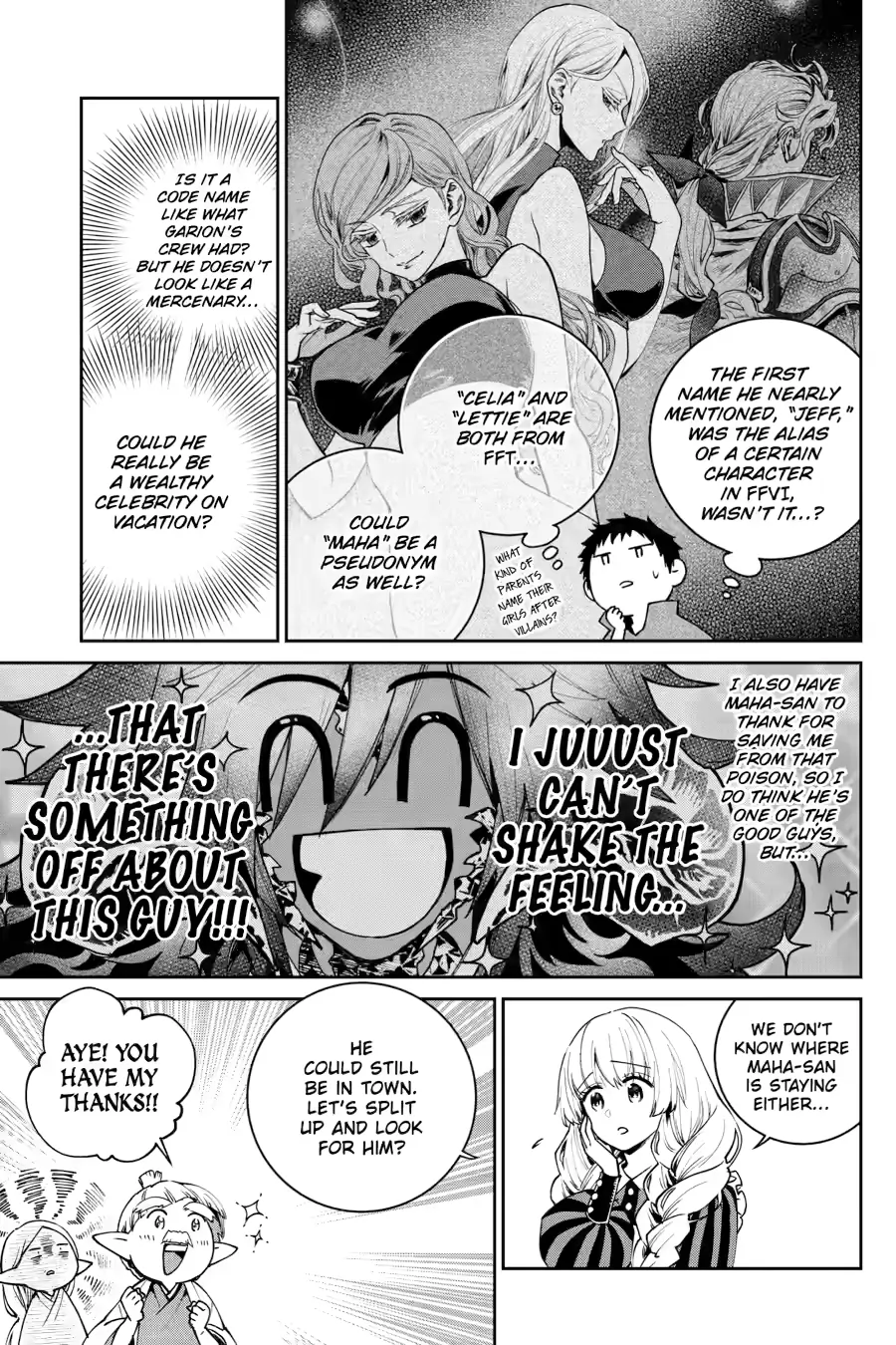 Read Final Fantasy Lost Stranger EN Manga Online