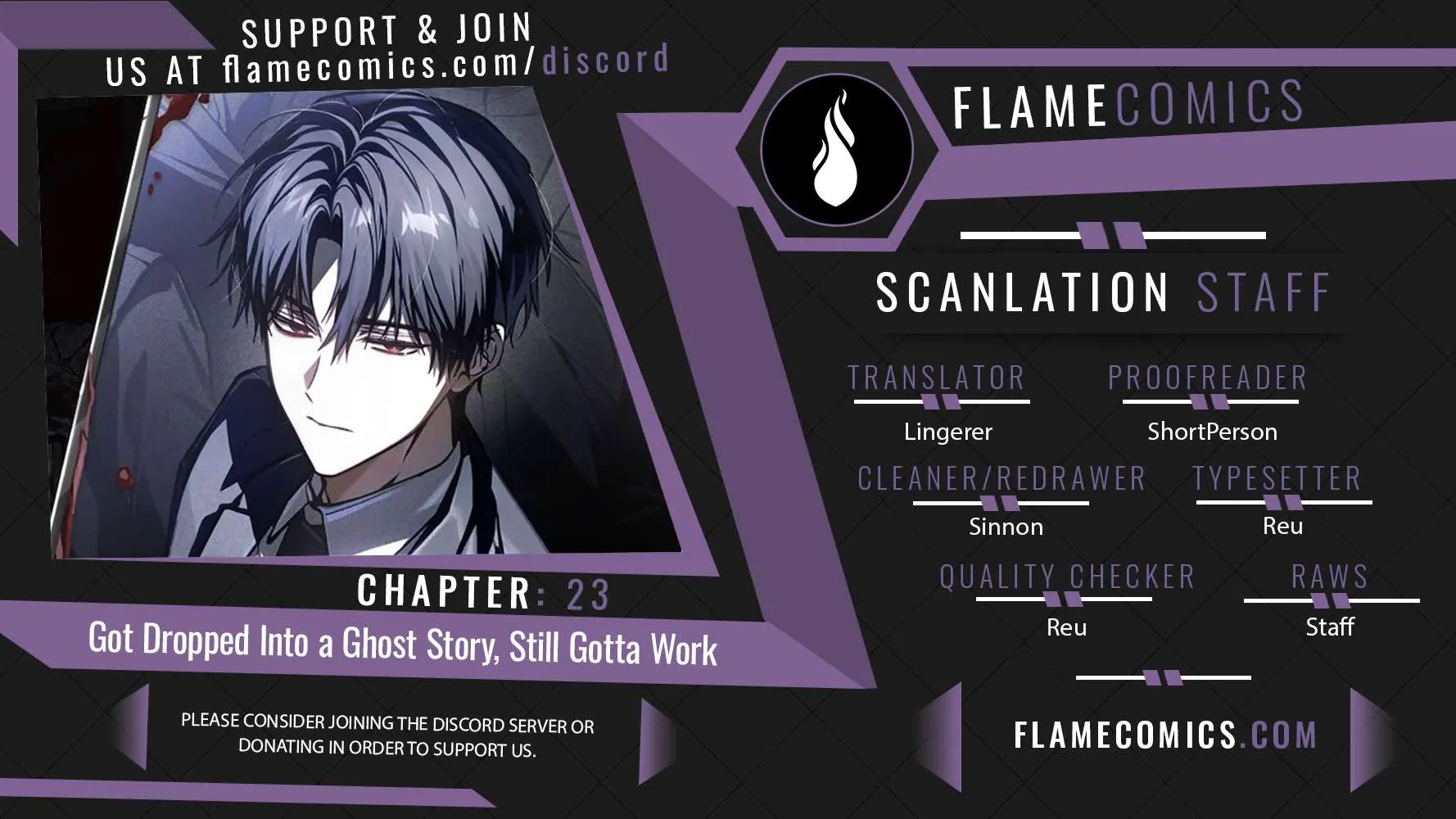 Read Got Dropped into a Ghost Story Still Gotta Work EN Manga Online