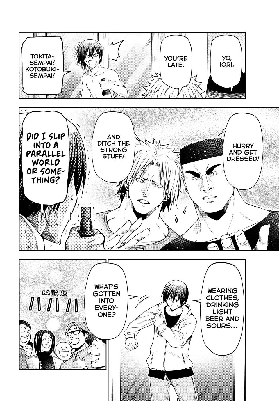 Read Grand Blue Dreaming EN Manga Online