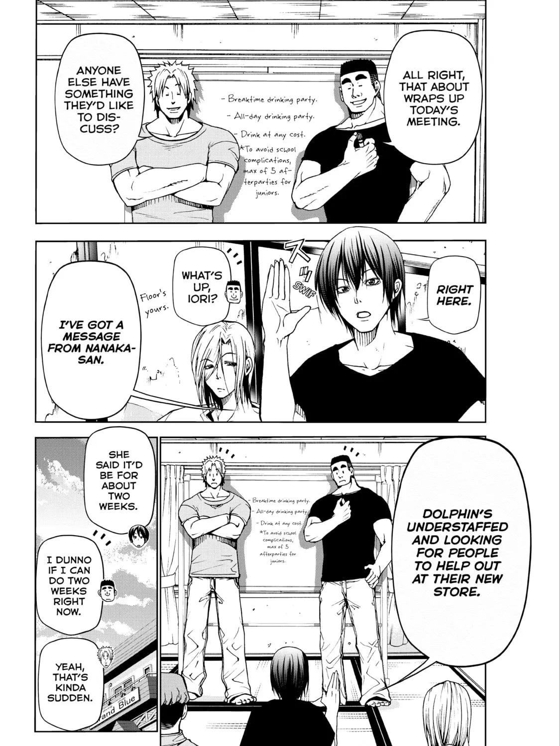 Read Grand Blue Dreaming EN Manga Online