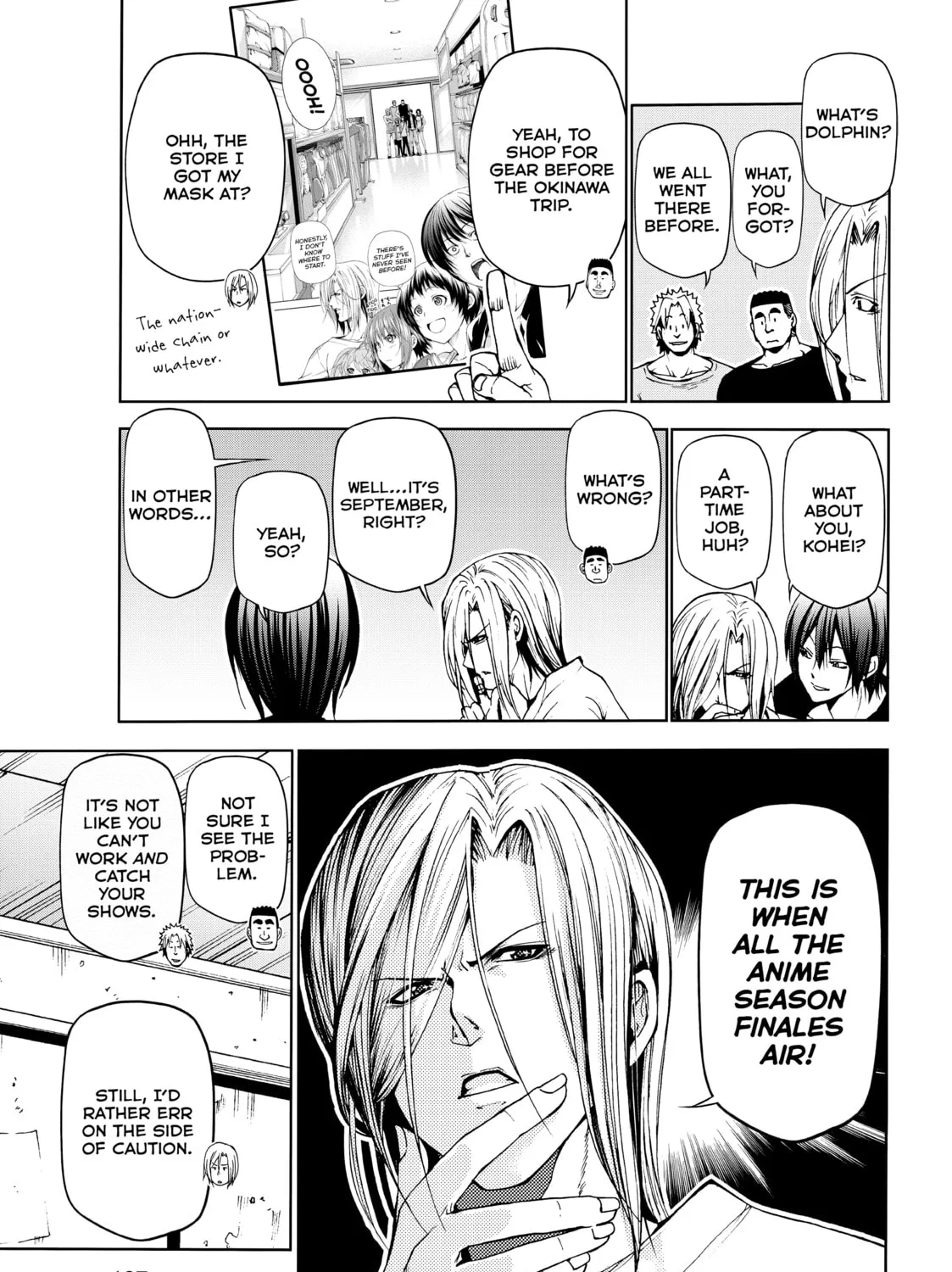 Read Grand Blue Dreaming EN Manga Online