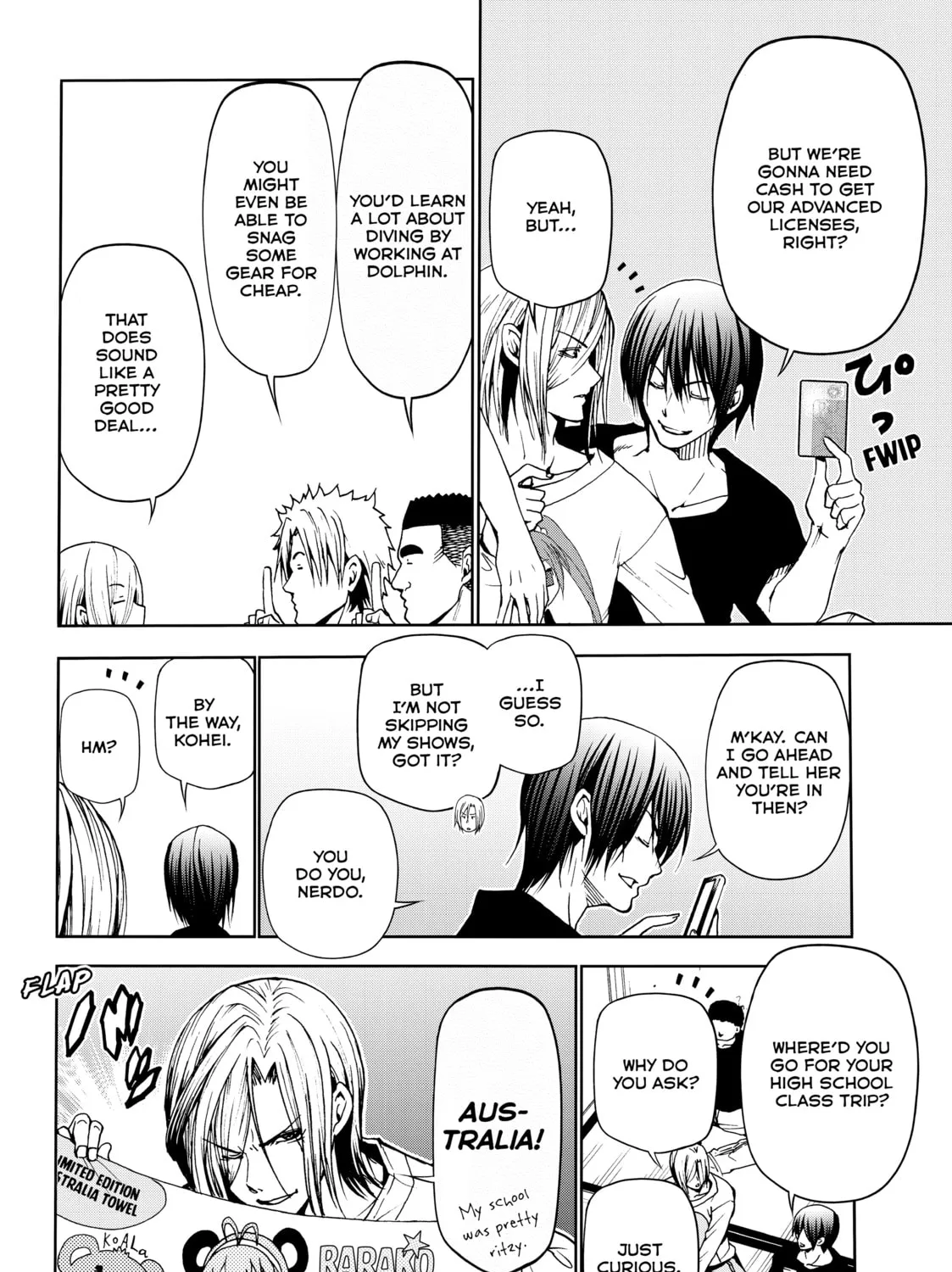 Read Grand Blue Dreaming EN Manga Online