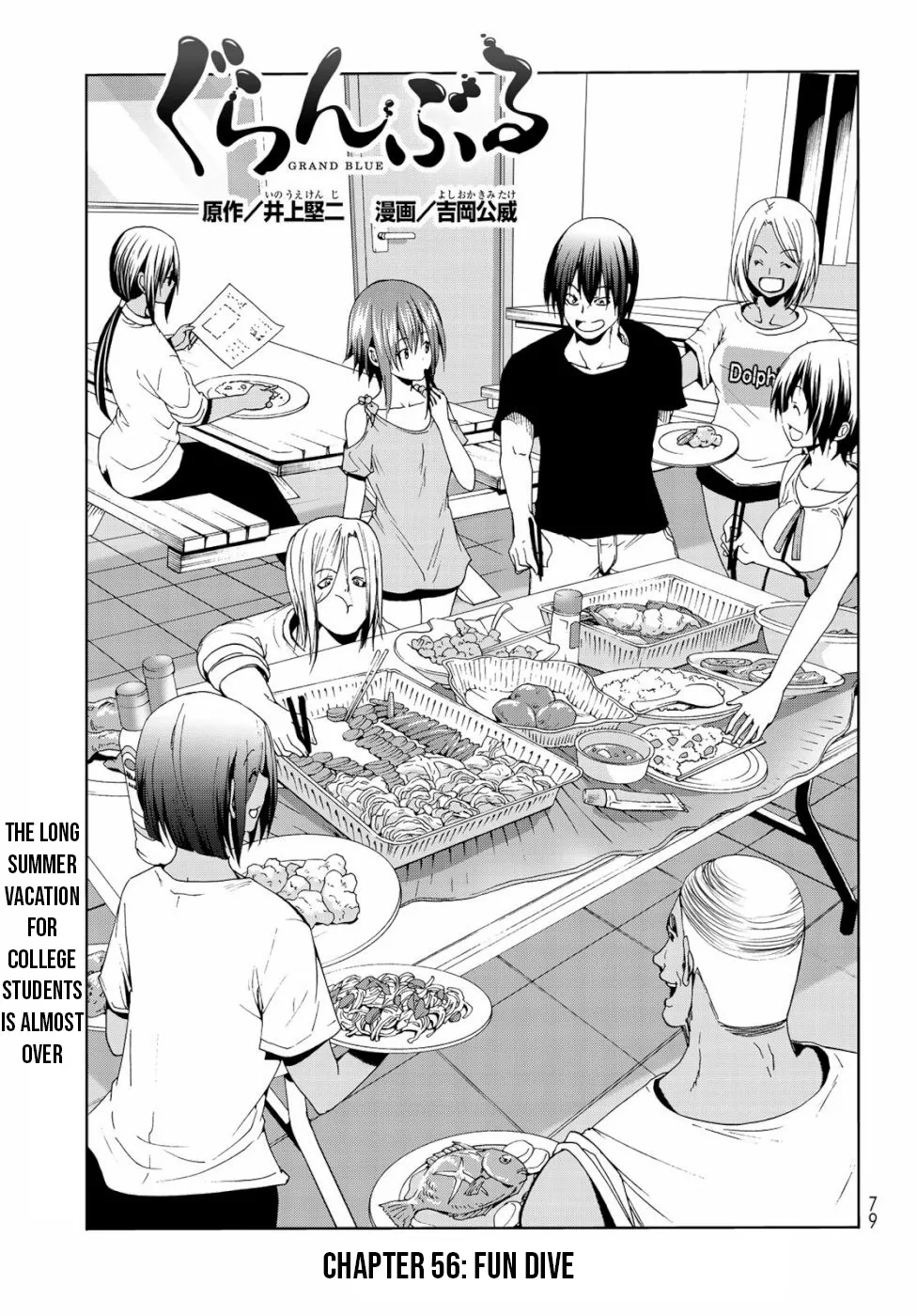 Read Grand Blue Dreaming EN Manga Online