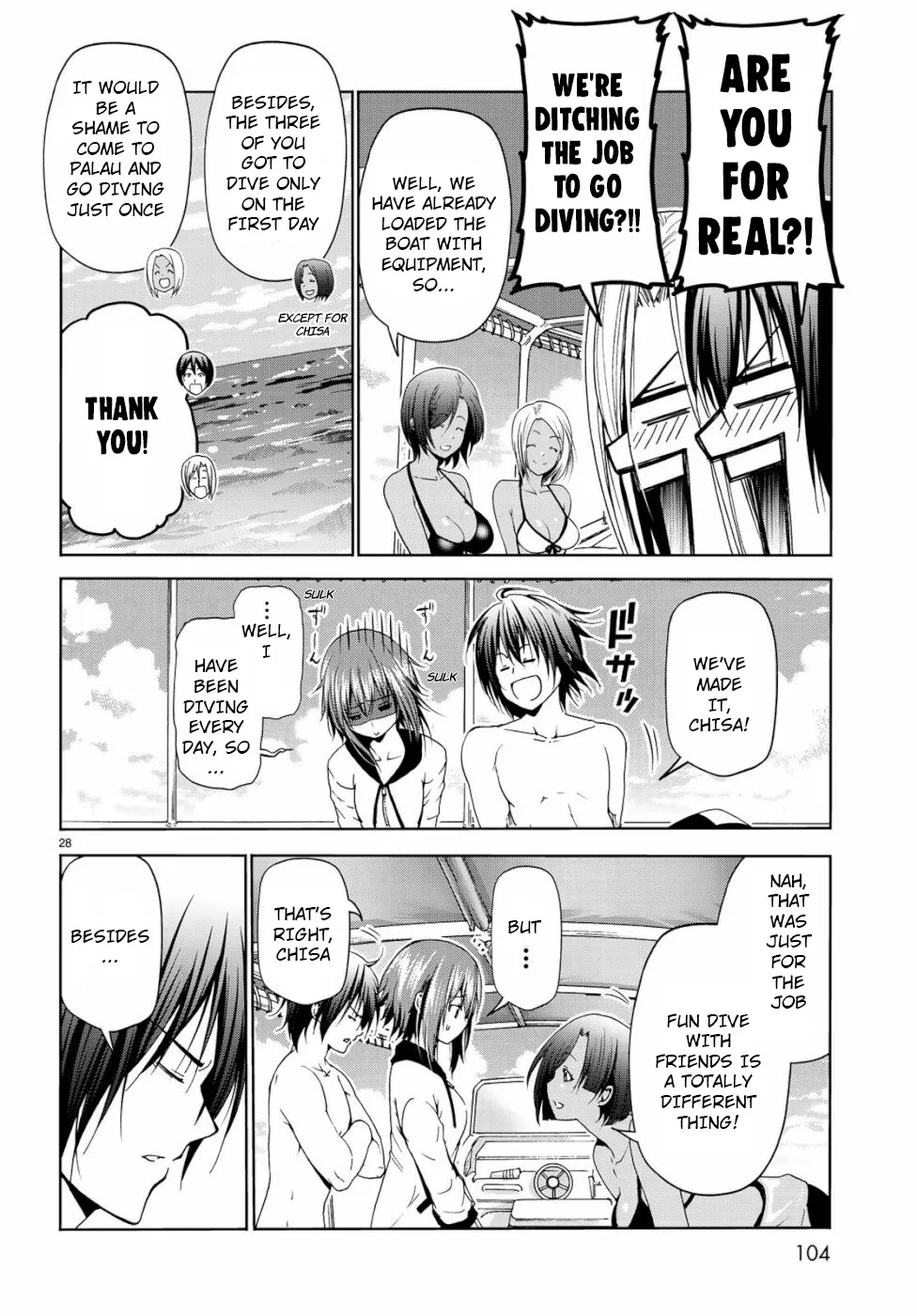 Read Grand Blue Dreaming EN Manga Online