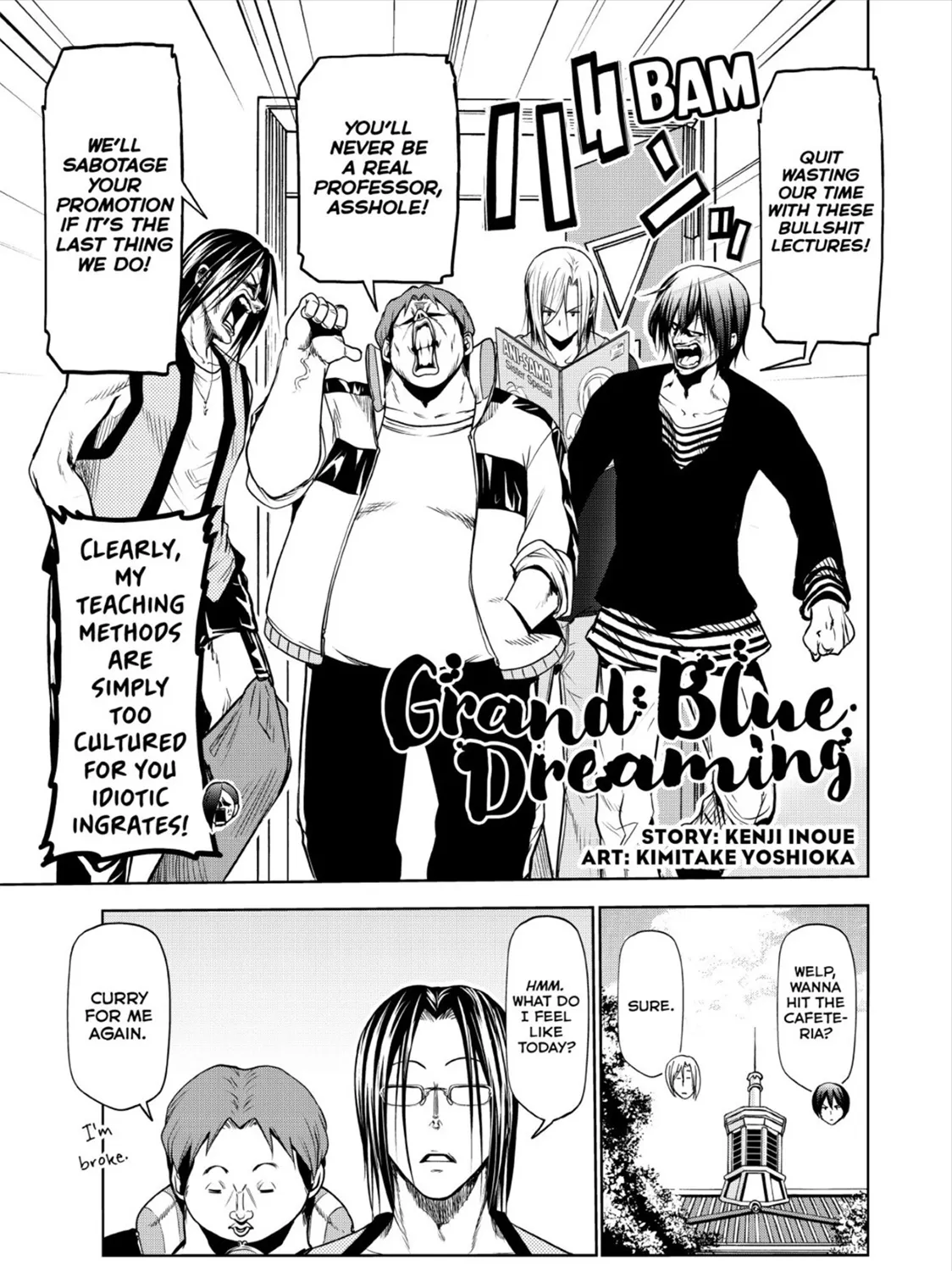 Read Grand Blue Dreaming EN Manga Online