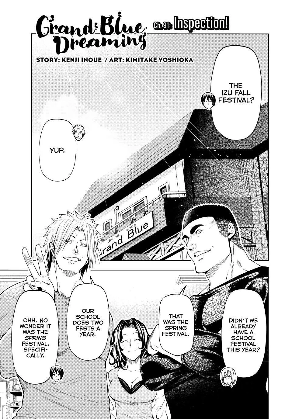 Read Grand Blue Dreaming EN Manga Online