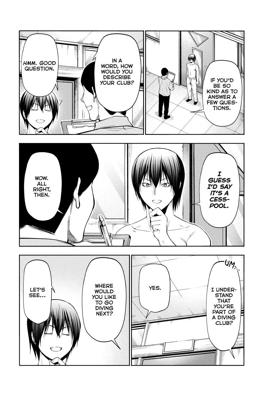 Read Grand Blue Dreaming EN Manga Online