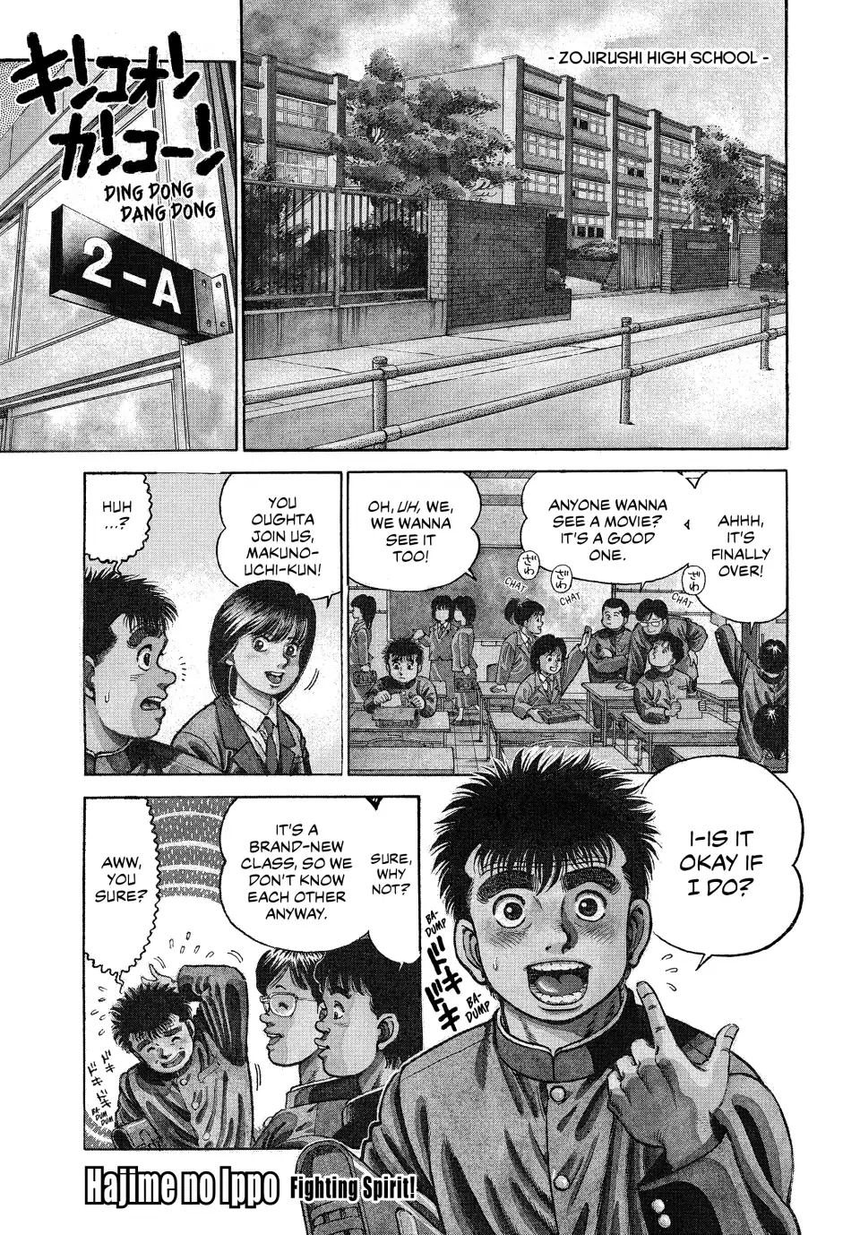 Read Hajime no Ippo Fighting Spirit EN Manga Online