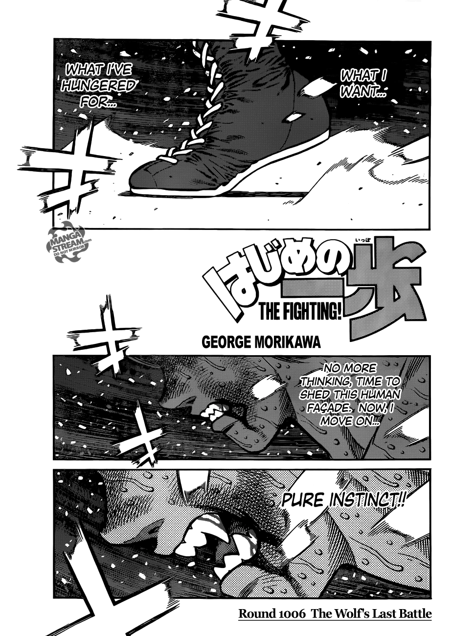 Read Hajime no Ippo Fighting Spirit EN Manga Online