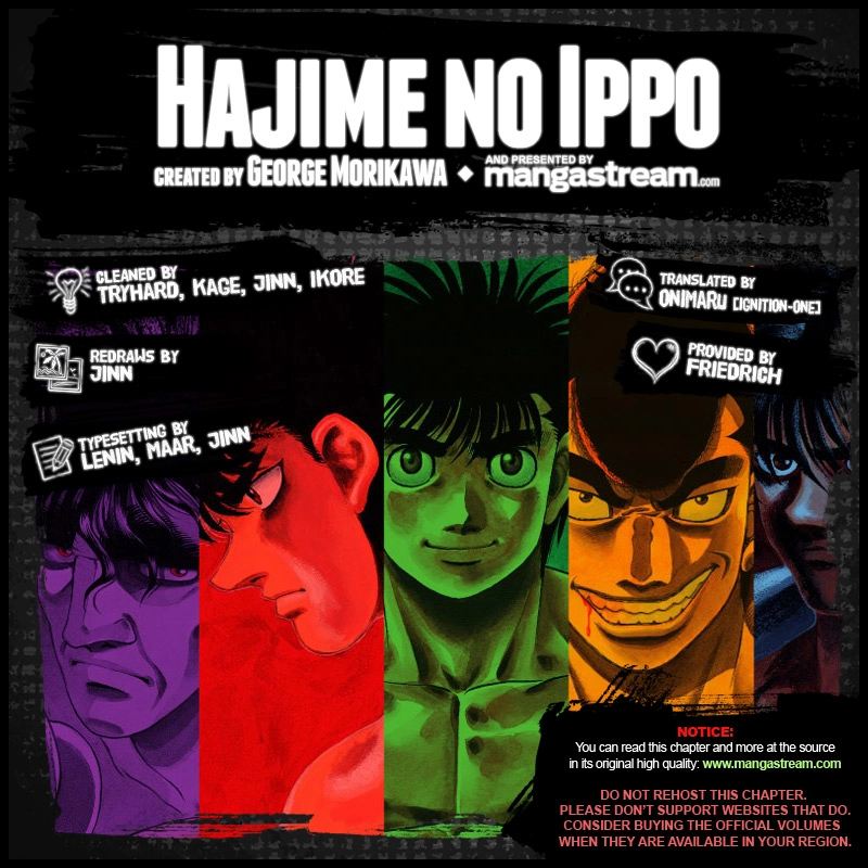 Read Hajime no Ippo Fighting Spirit EN Manga Online
