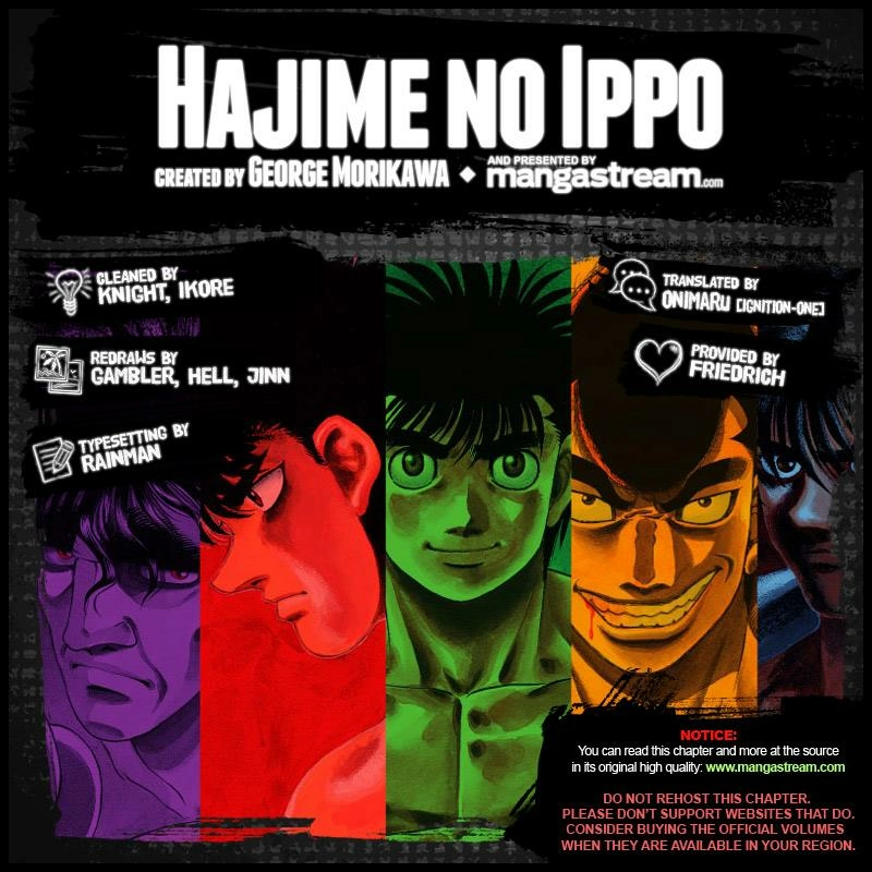Read Hajime no Ippo Fighting Spirit EN Manga Online