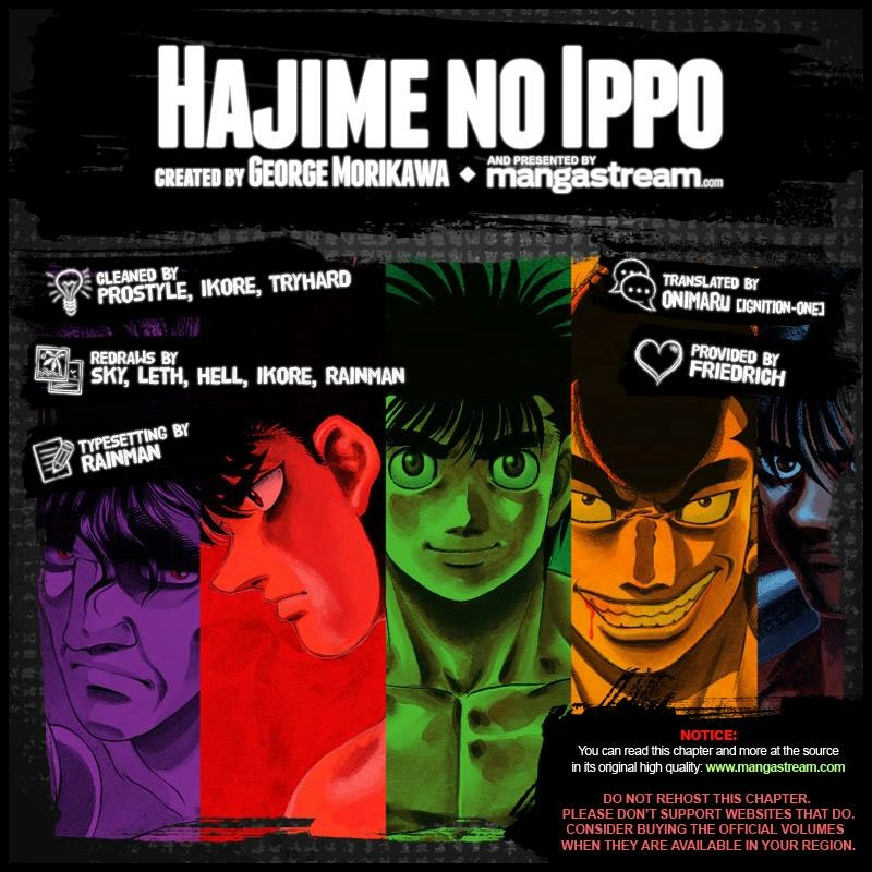 Read Hajime no Ippo Fighting Spirit EN Manga Online