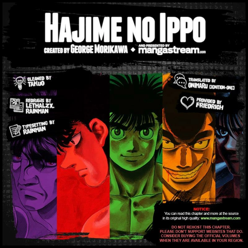Read Hajime no Ippo Fighting Spirit EN Manga Online