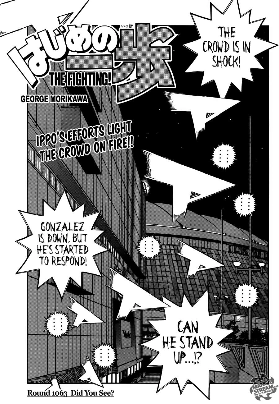 Read Hajime no Ippo Fighting Spirit EN Manga Online