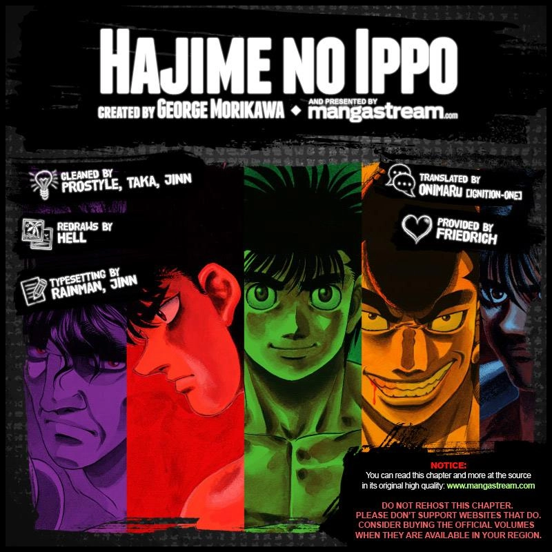 Read Hajime no Ippo Fighting Spirit EN Manga Online
