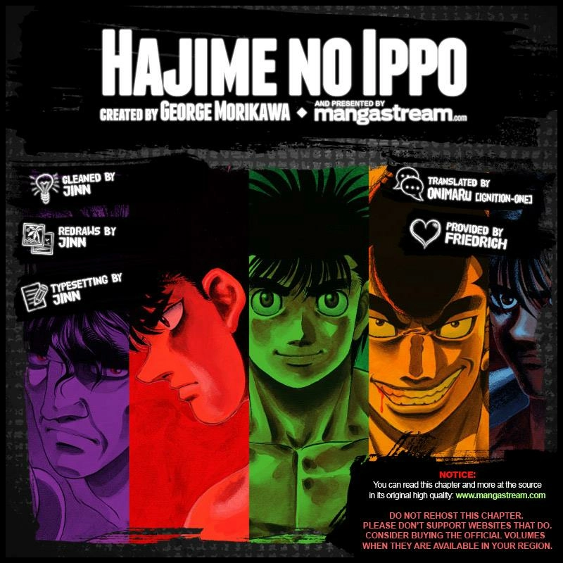 Read Hajime no Ippo Fighting Spirit EN Manga Online