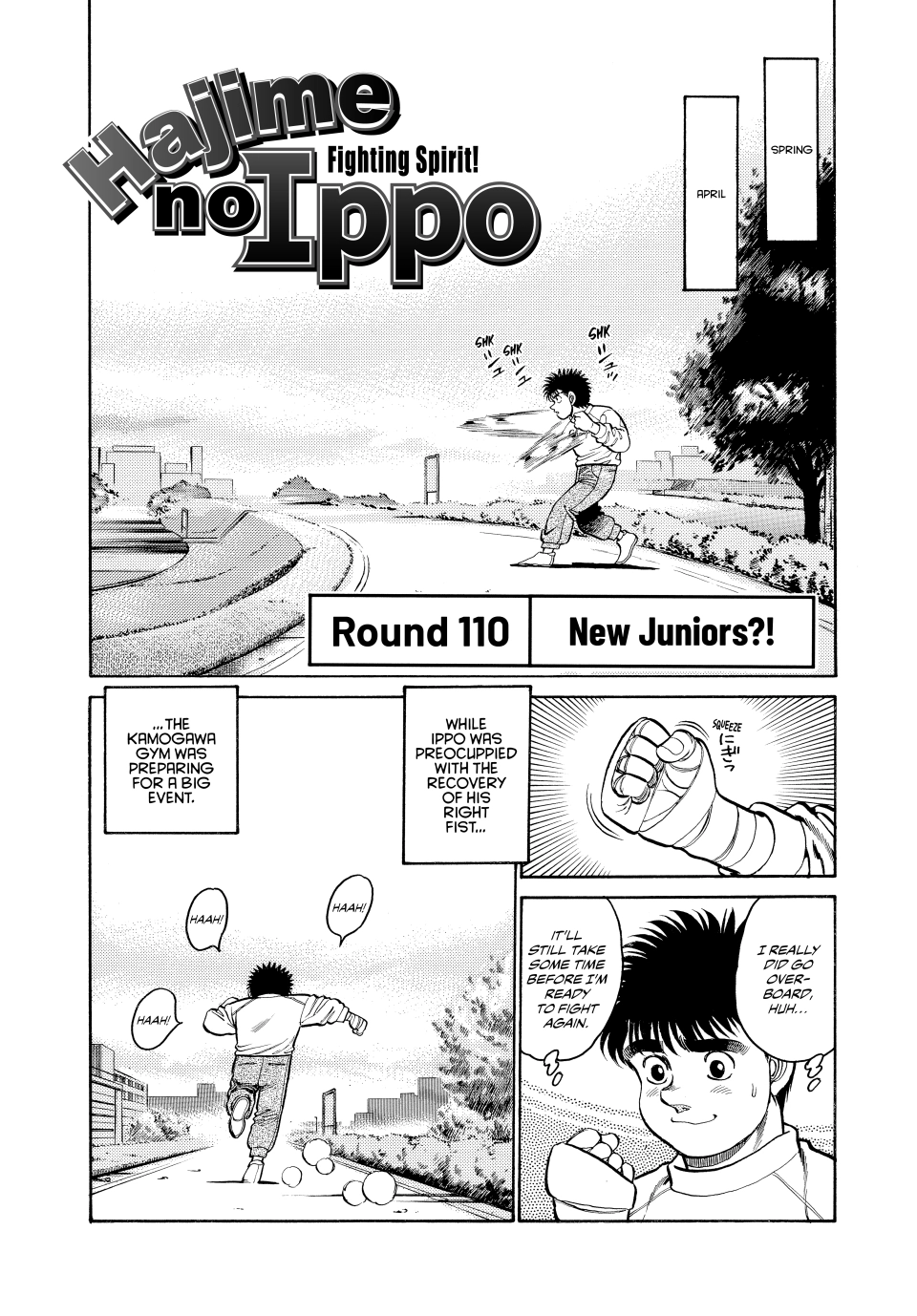 Read Hajime no Ippo Fighting Spirit EN Manga Online