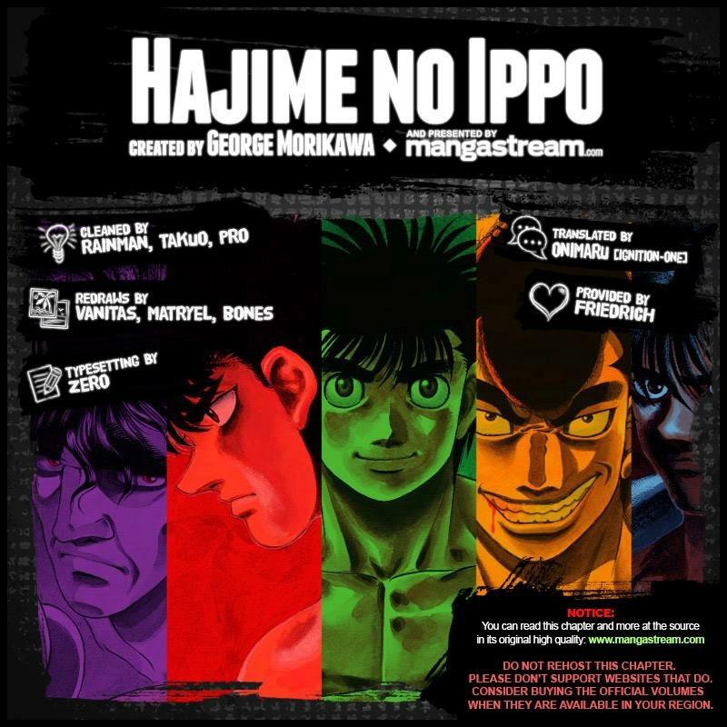 Read Hajime no Ippo Fighting Spirit EN Manga Online