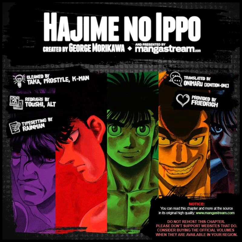 Read Hajime no Ippo Fighting Spirit EN Manga Online