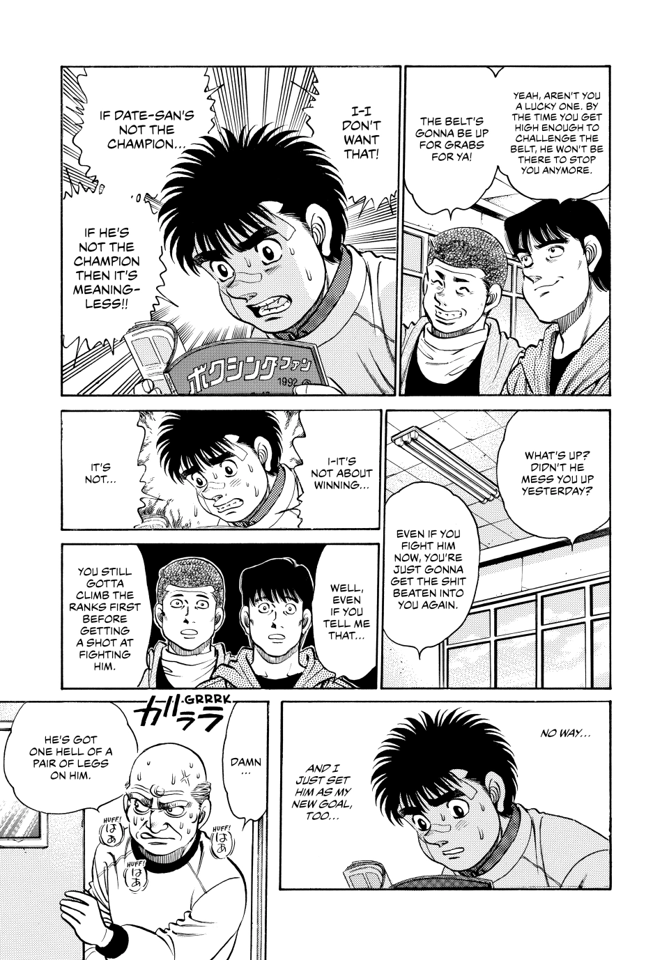 Read Hajime no Ippo Fighting Spirit EN Manga Online
