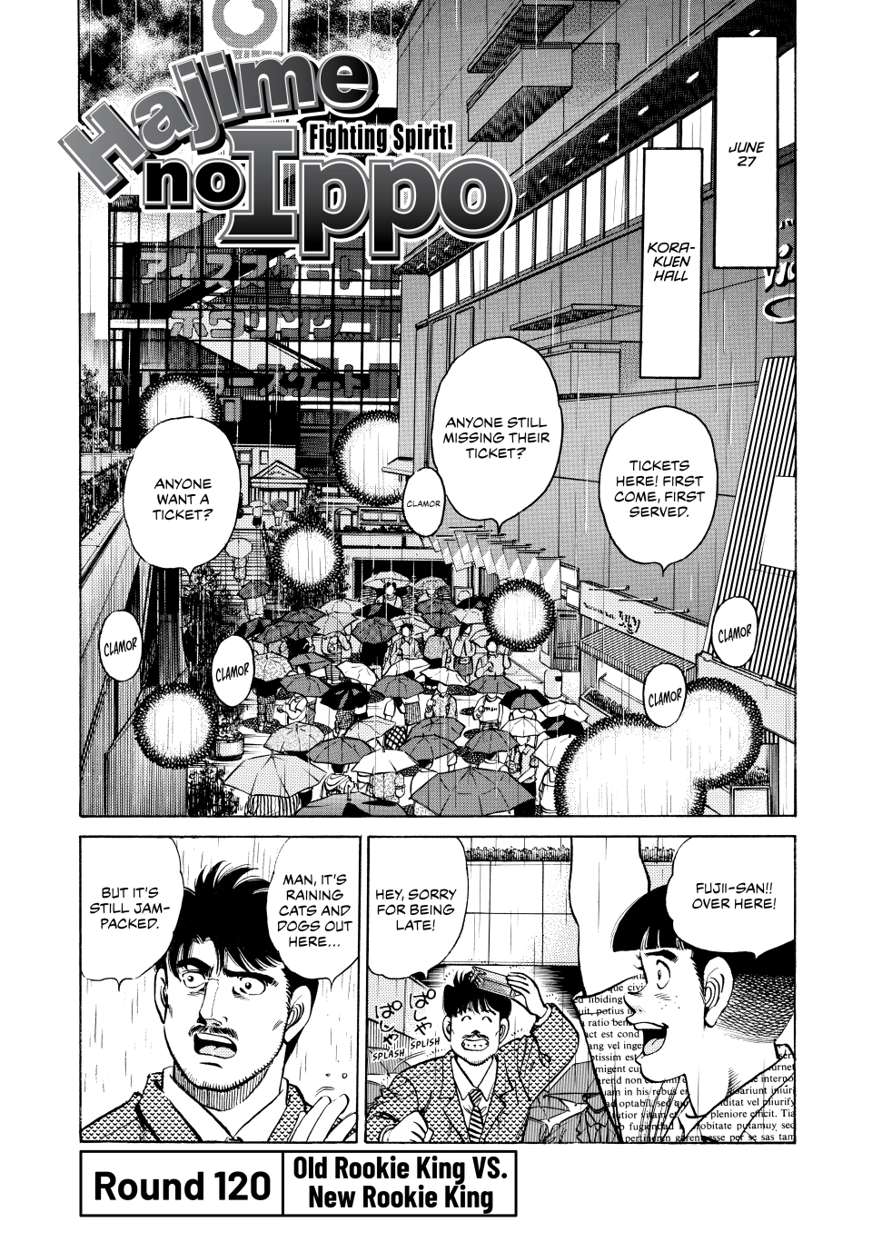 Read Hajime no Ippo Fighting Spirit EN Manga Online