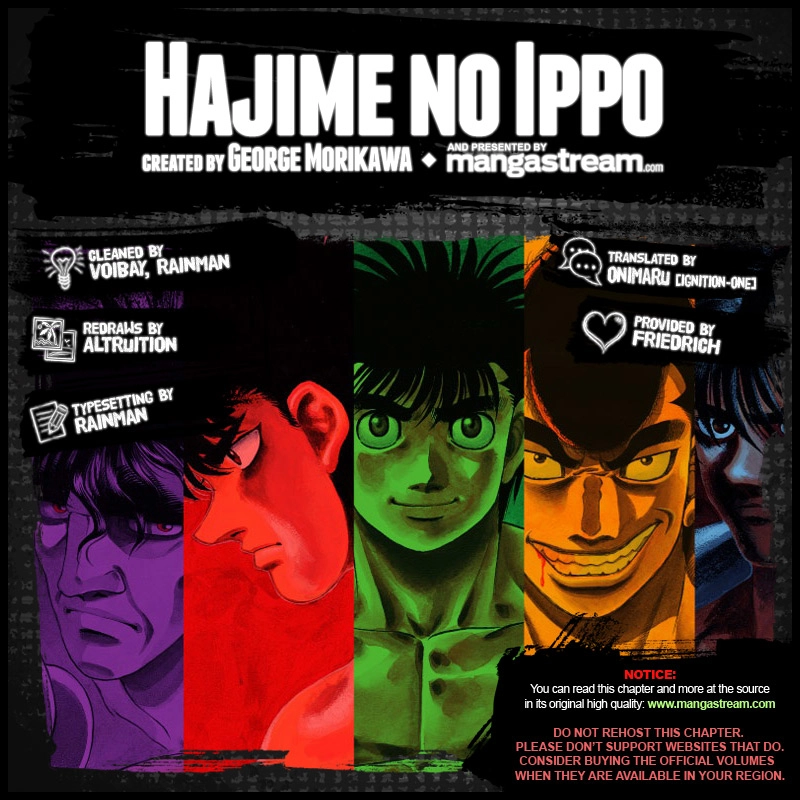 Read Hajime no Ippo Fighting Spirit EN Manga Online