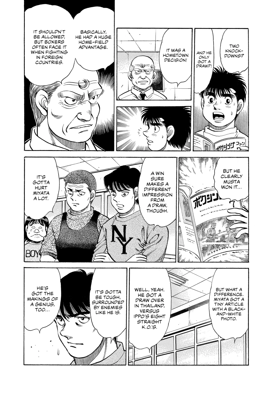 Read Hajime no Ippo Fighting Spirit EN Manga Online