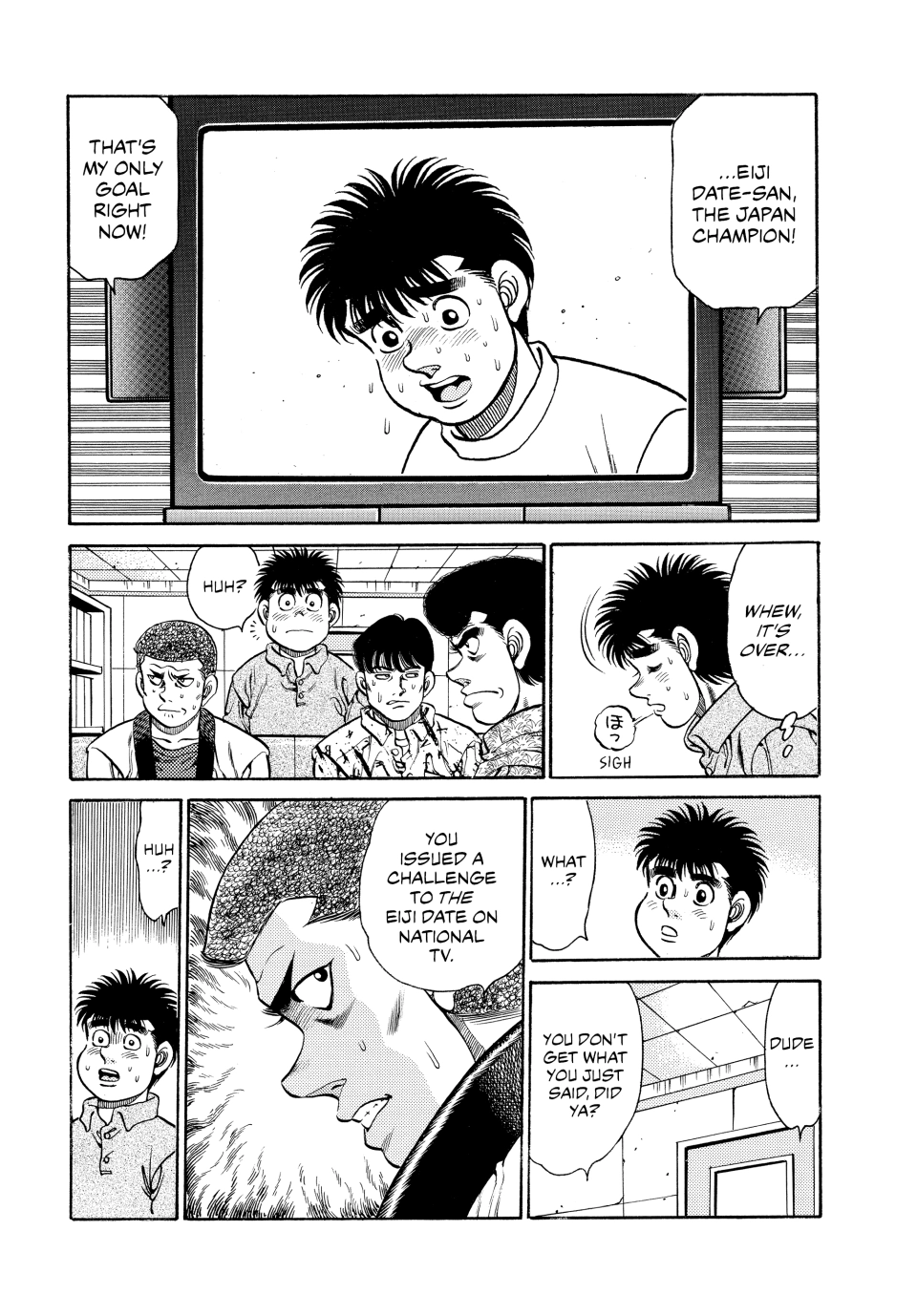 Read Hajime no Ippo Fighting Spirit EN Manga Online