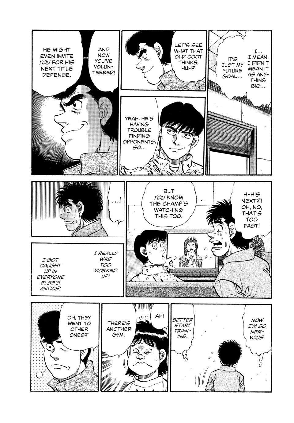 Read Hajime no Ippo Fighting Spirit EN Manga Online