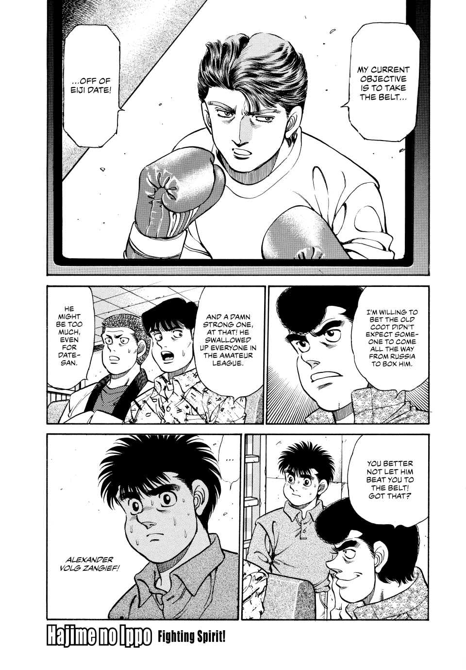 Read Hajime no Ippo Fighting Spirit EN Manga Online
