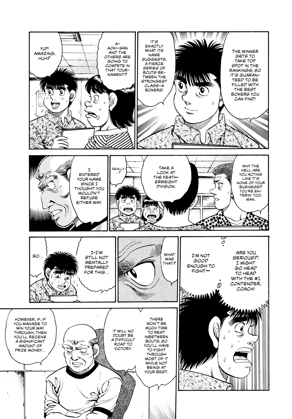 Read Hajime no Ippo Fighting Spirit EN Manga Online