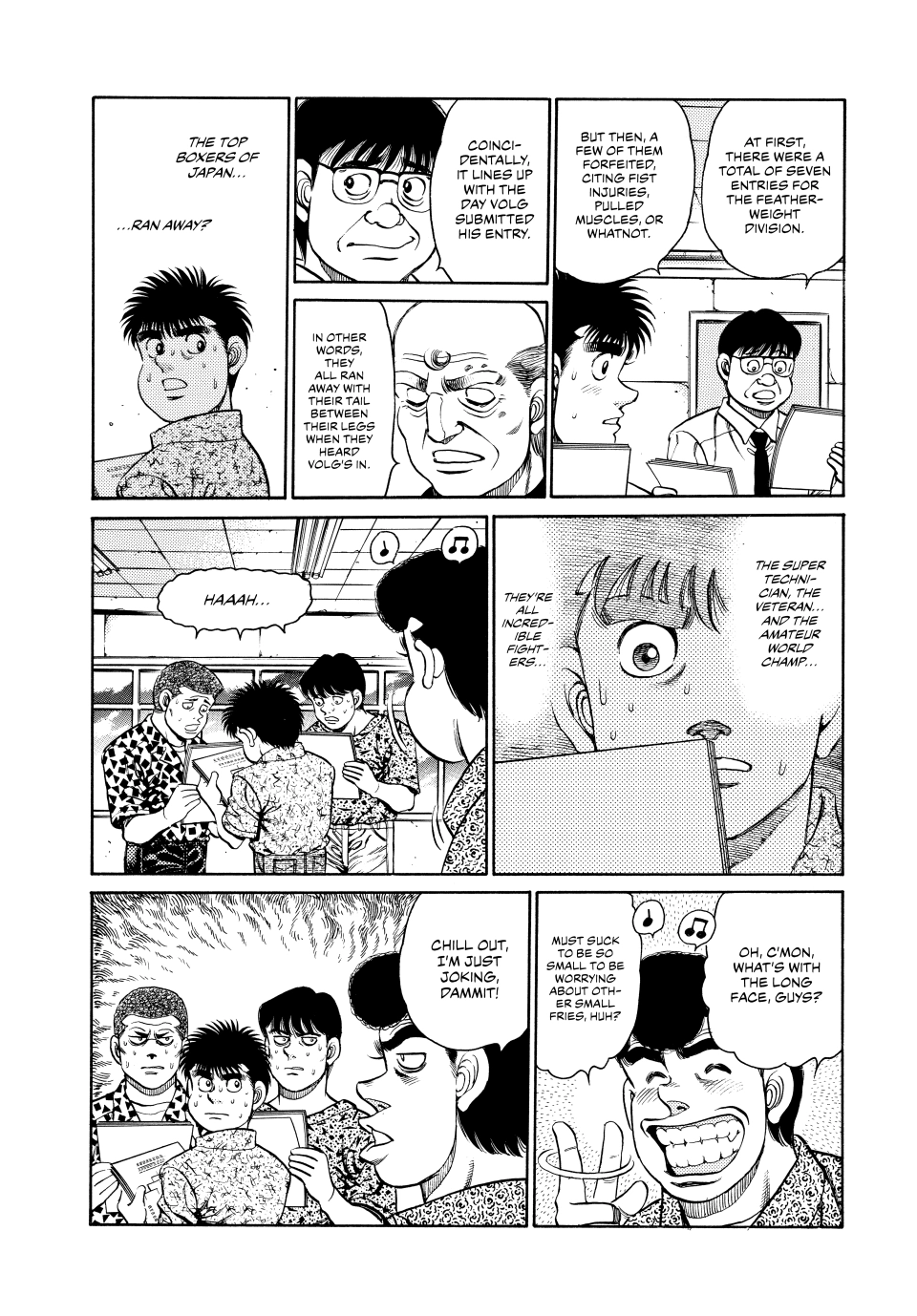 Read Hajime no Ippo Fighting Spirit EN Manga Online