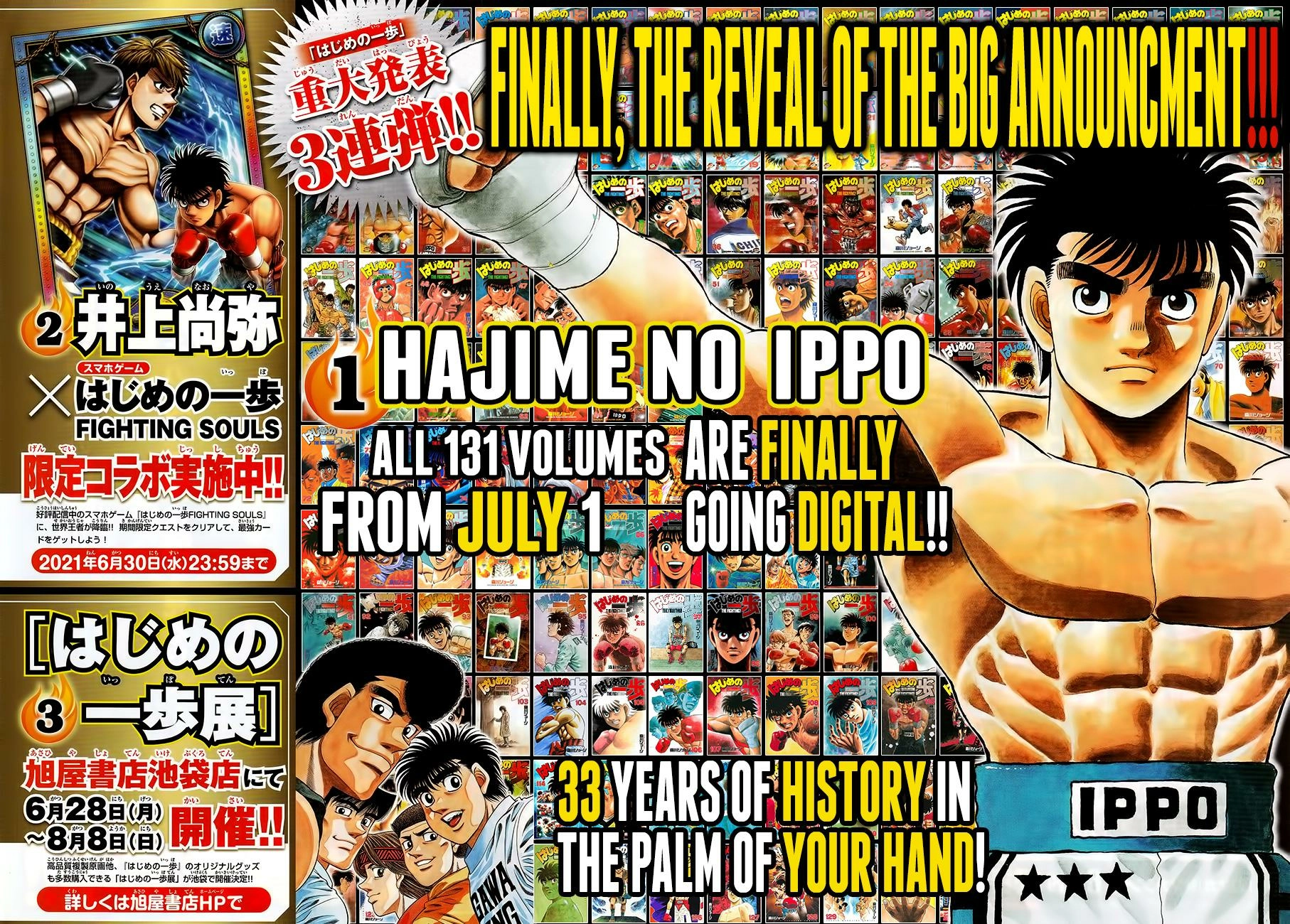 Read Hajime no Ippo Fighting Spirit EN Manga Online