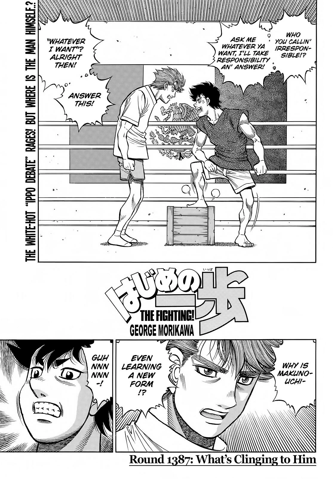 Read Hajime no Ippo Fighting Spirit EN Manga Online