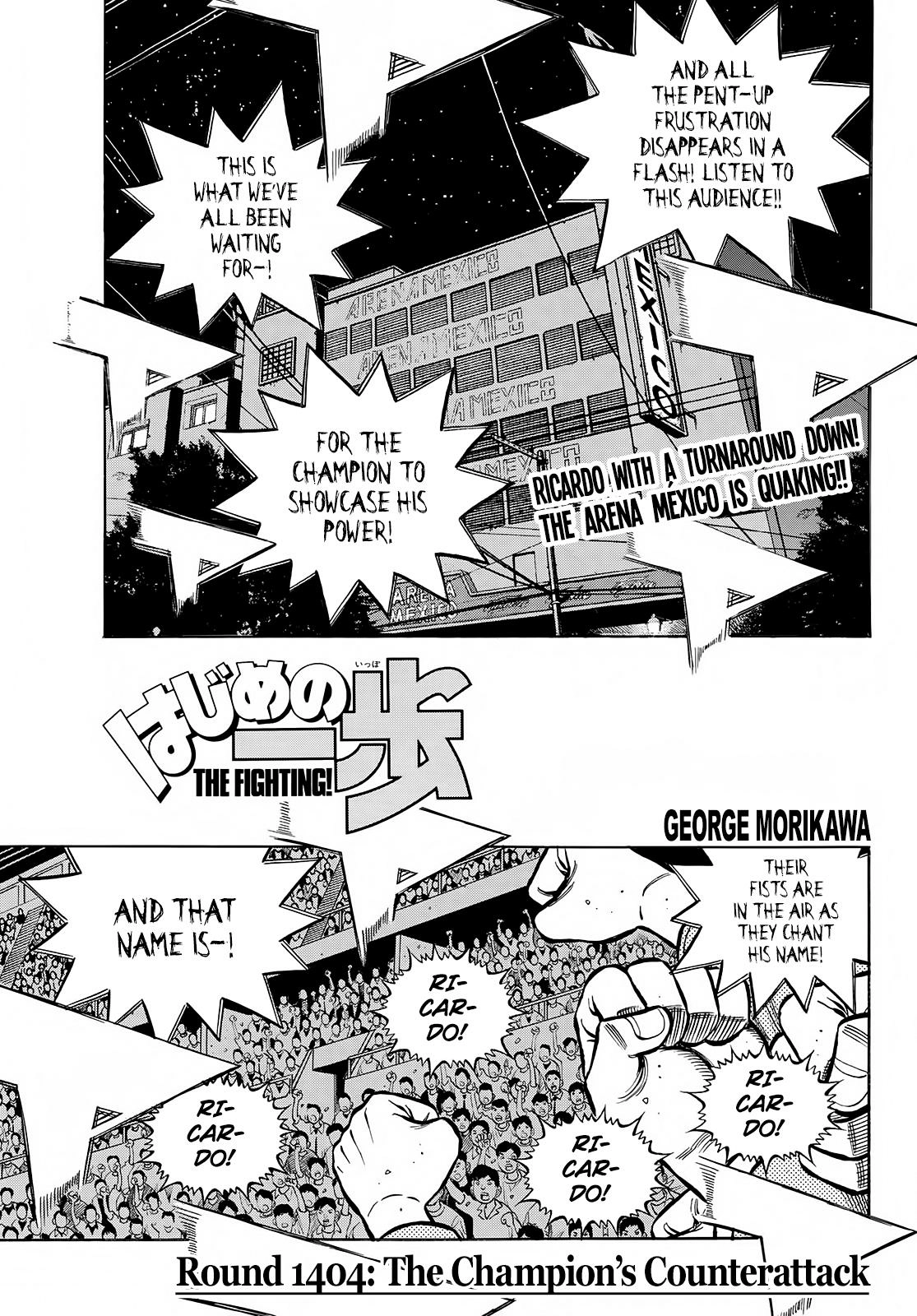 Read Hajime no Ippo Fighting Spirit EN Manga Online