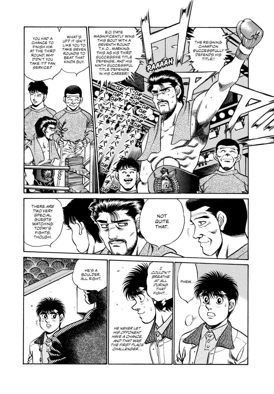 Read Hajime no Ippo Fighting Spirit EN Manga Online