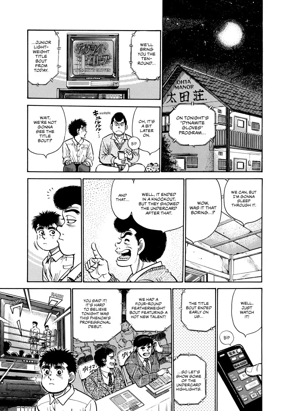 Read Hajime no Ippo Fighting Spirit EN Manga Online