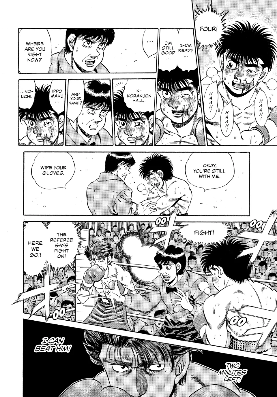 Read Hajime no Ippo Fighting Spirit EN Manga Online