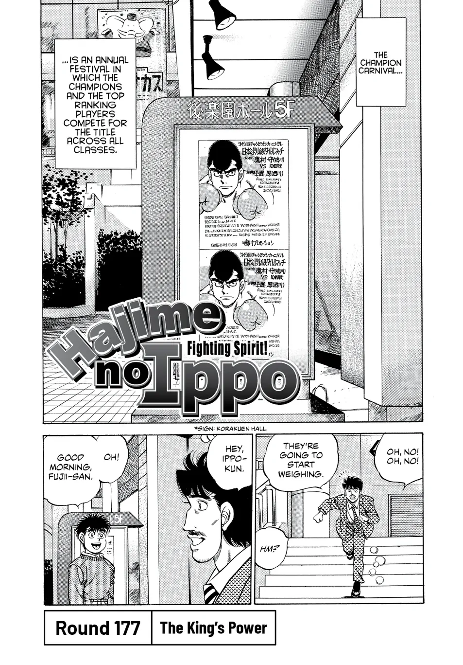 Read Hajime no Ippo Fighting Spirit EN Manga Online