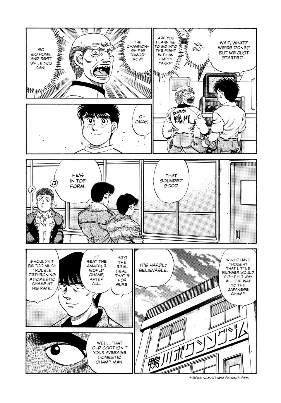 Read Hajime no Ippo Fighting Spirit EN Manga Online
