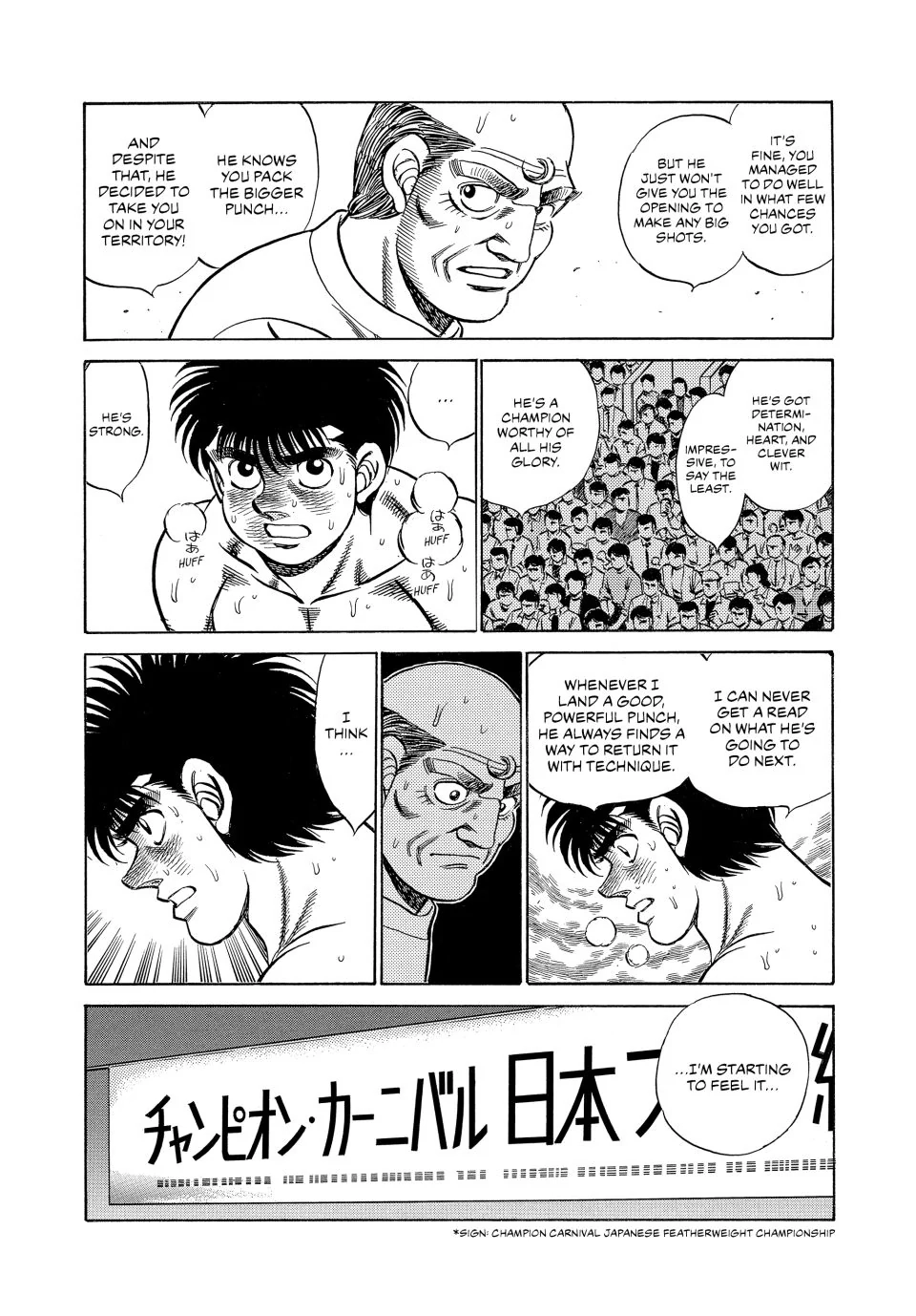 Read Hajime no Ippo Fighting Spirit EN Manga Online