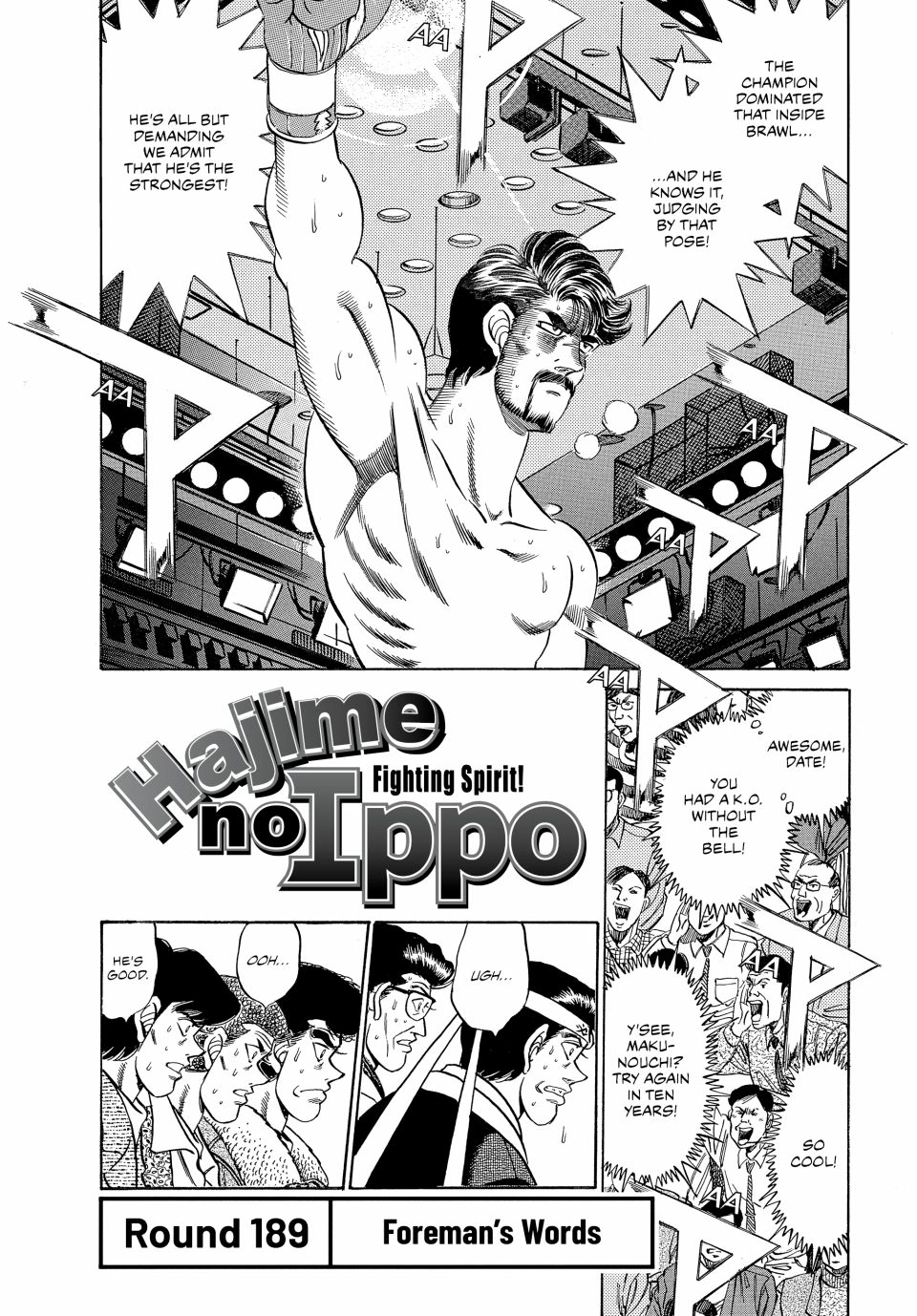 Read Hajime no Ippo Fighting Spirit EN Manga Online