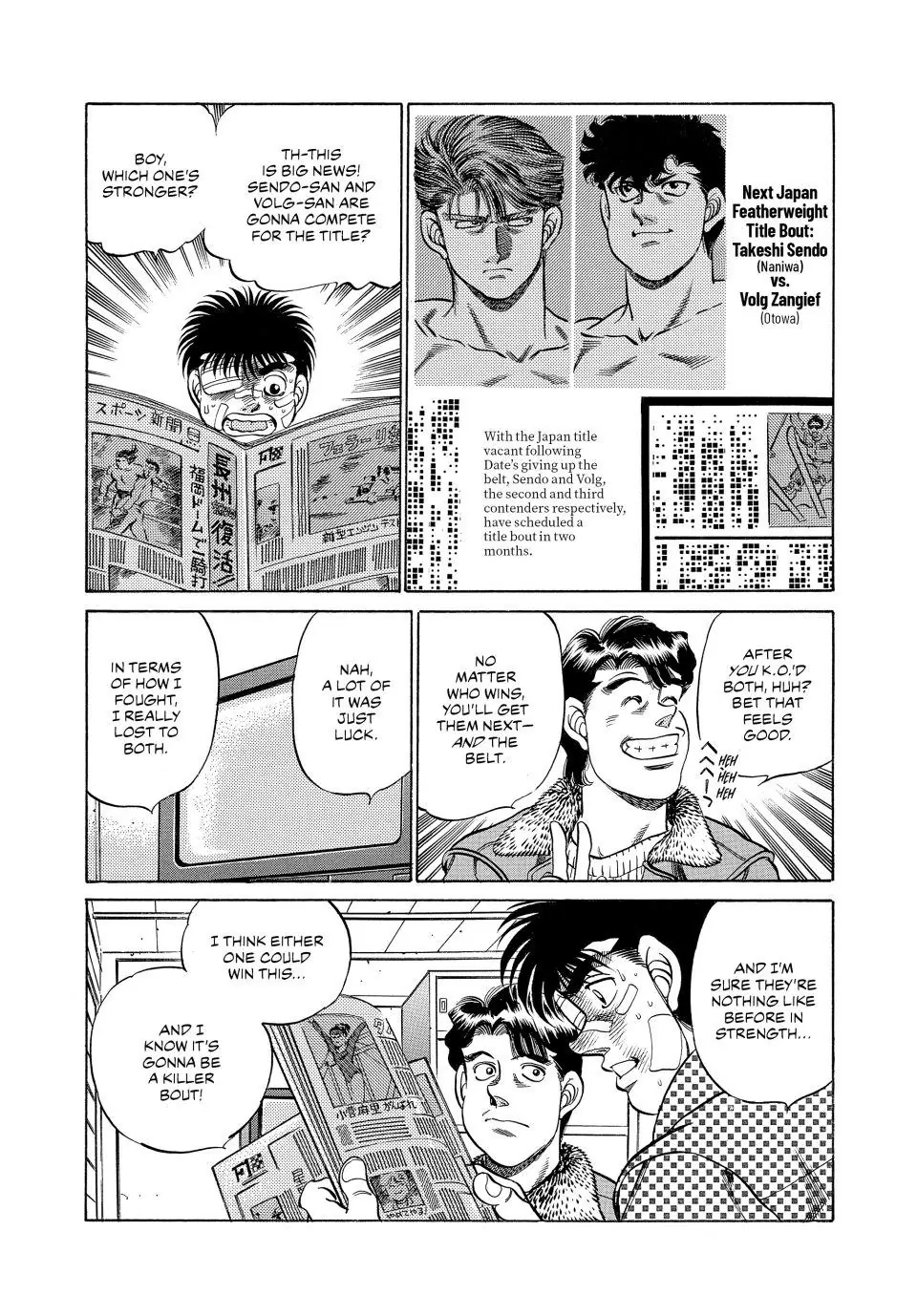 Read Hajime no Ippo Fighting Spirit EN Manga Online
