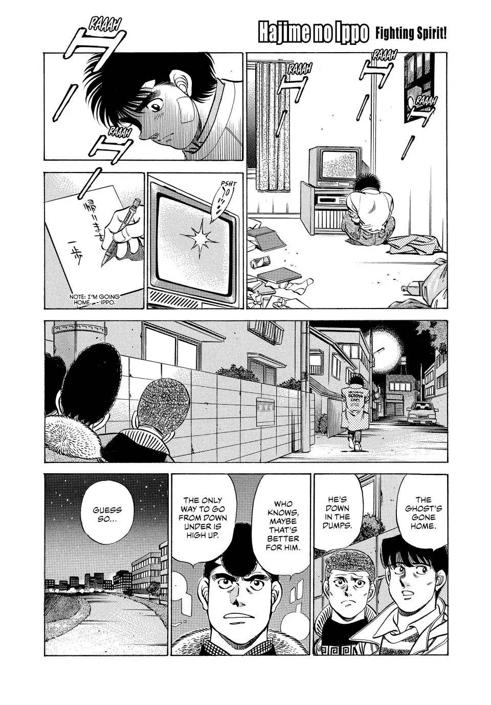 Read Hajime no Ippo Fighting Spirit EN Manga Online